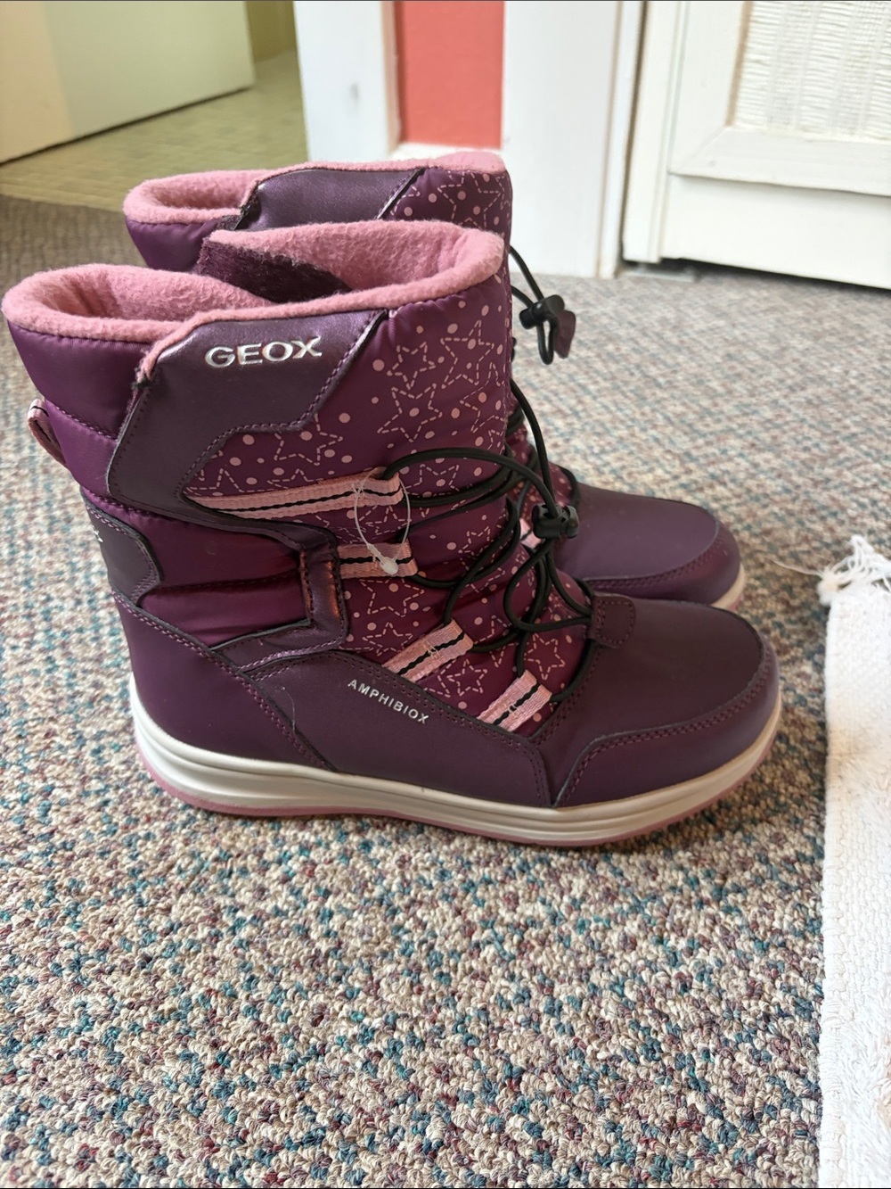 Geox Kids star Snow Boots size 4